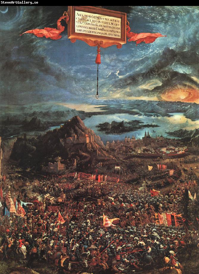 Albrecht Altdorfer The Battle of Alexander